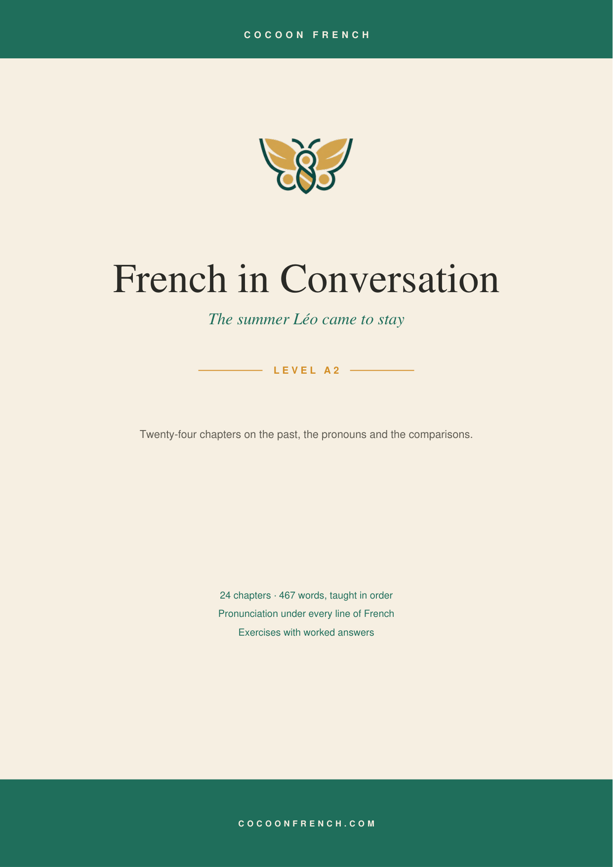 The cover of French in Conversation